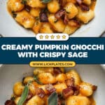 Gnocchi with Creamy Pumpkin Sauce Recipe