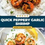 Peppery Garlic Shrimp Recipe