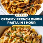 French Onion Pasta Recipe