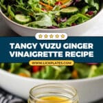 Yuzu Ginger Honey Vinaigrette Recipe