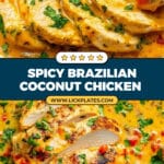 Spicy Brazilian Coconut Chicken Recipe