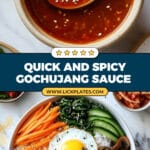 Spicy Gochujang Sauce Recipe