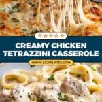 Creamy Chicken Tetrazzini Recipe