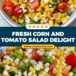 Sweet Corn and Tomato Salad Recipe