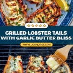 Grilled Lobster Tail with Garlic Butter Recipe
