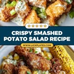 Crispy Smashed Potato Salad Recipe