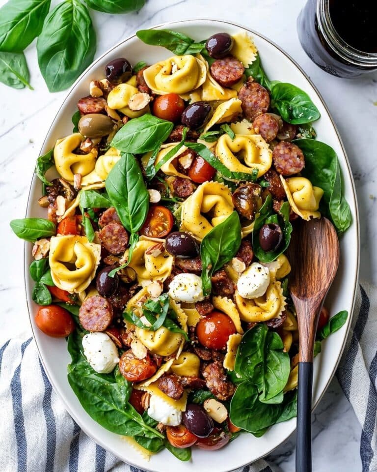 Tuscan Tortellini Pasta Salad Recipe