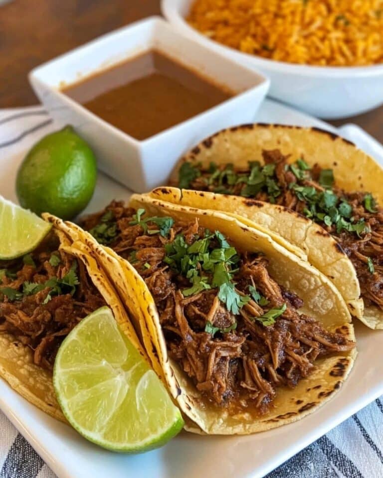 Crockpot Chipotle Beef Tacos Recipe
