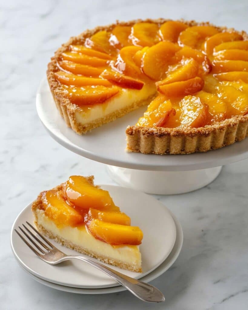 Peaches and Cream Pie Recipe