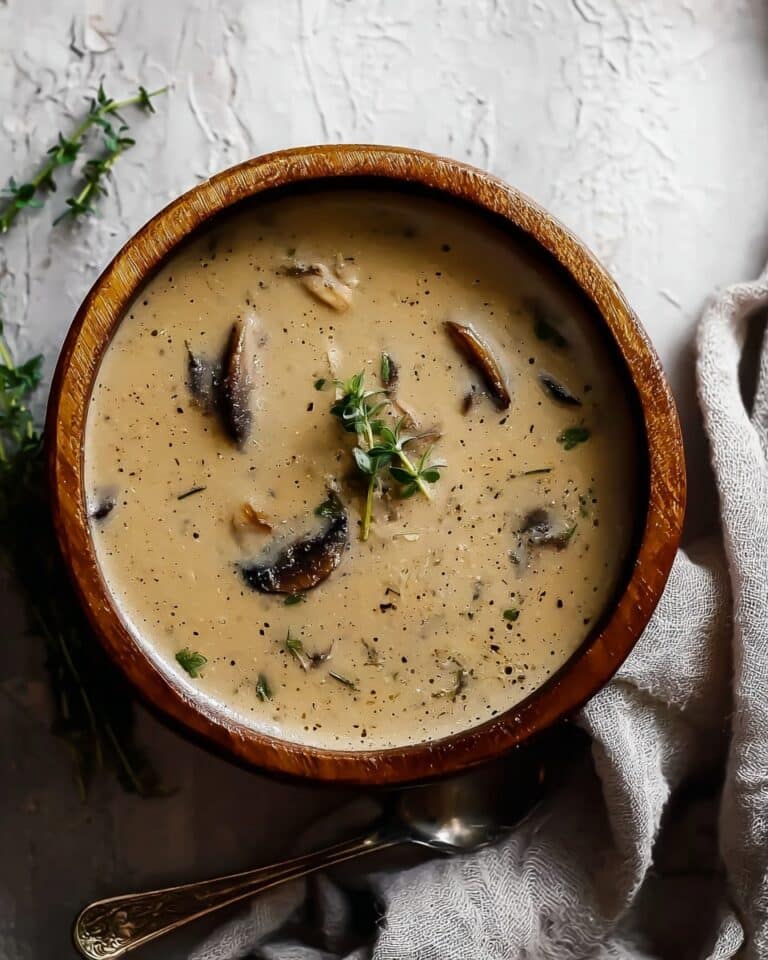 Creamy Wild Mushroom Soup Recipe