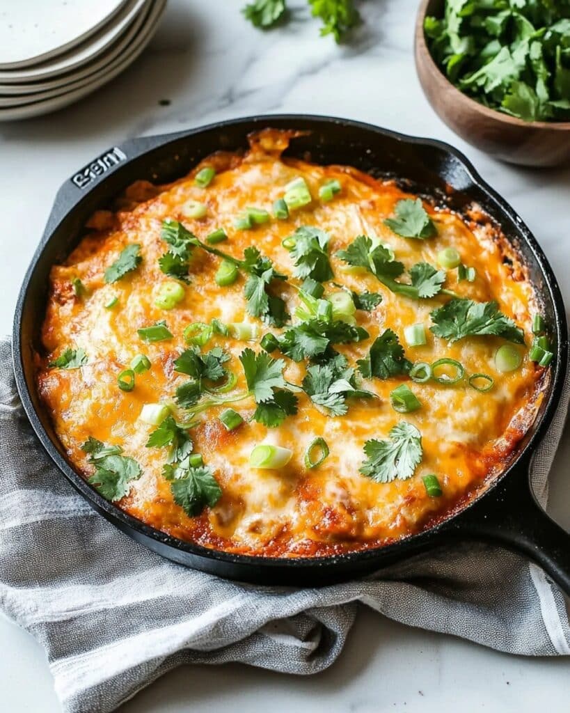 Chipotle Chicken Enchilada Skillet Recipe