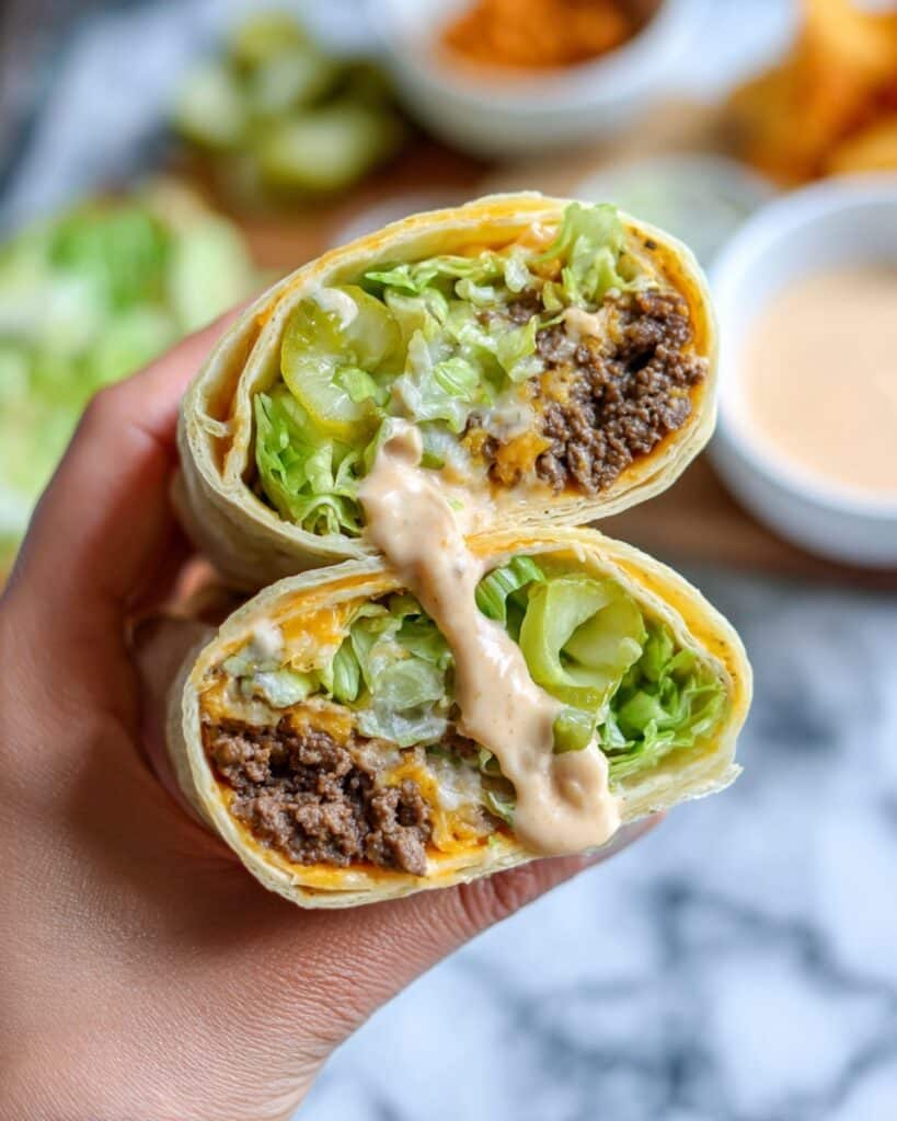 Big Mac Wraps Recipe