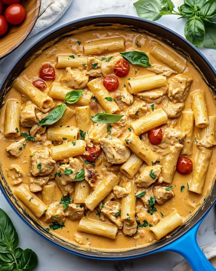 Tuscan Chicken Pasta Recipe