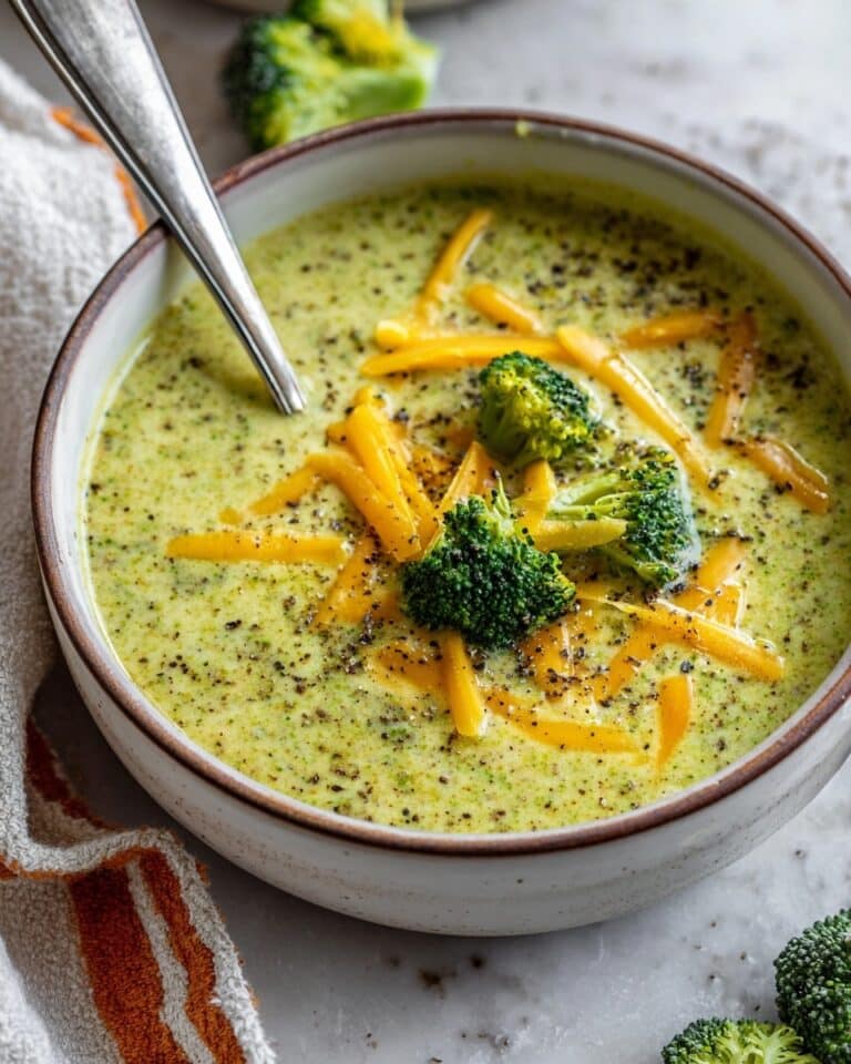 Broccoli Cheddar Soup Recipe