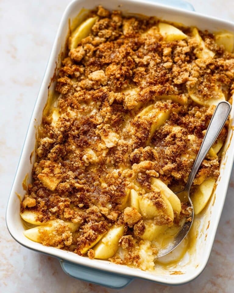 Brown Apple Croissant Betty with Cinnamon and Raisins Recipe