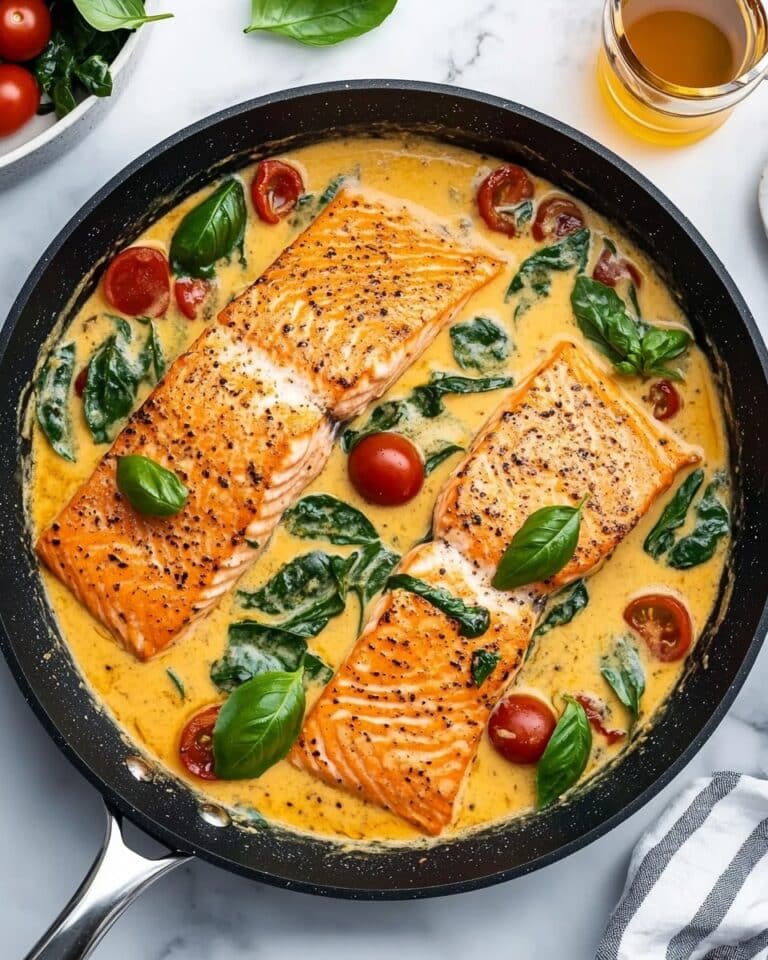 Tuscan Butter Salmon Recipe