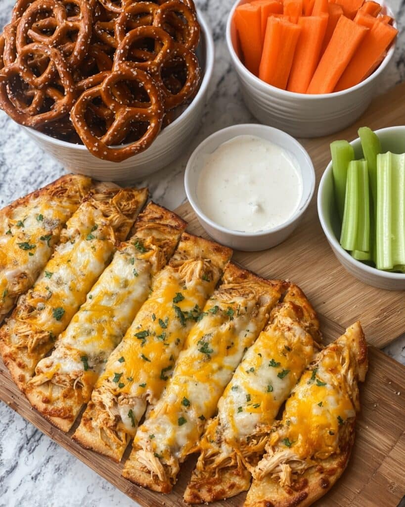 Buffalo Chicken Stromboli Recipe