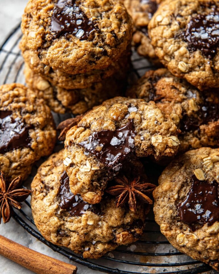 Brown Butter Pumpkin Oatmeal Chocolate Chip Cookies Recipe