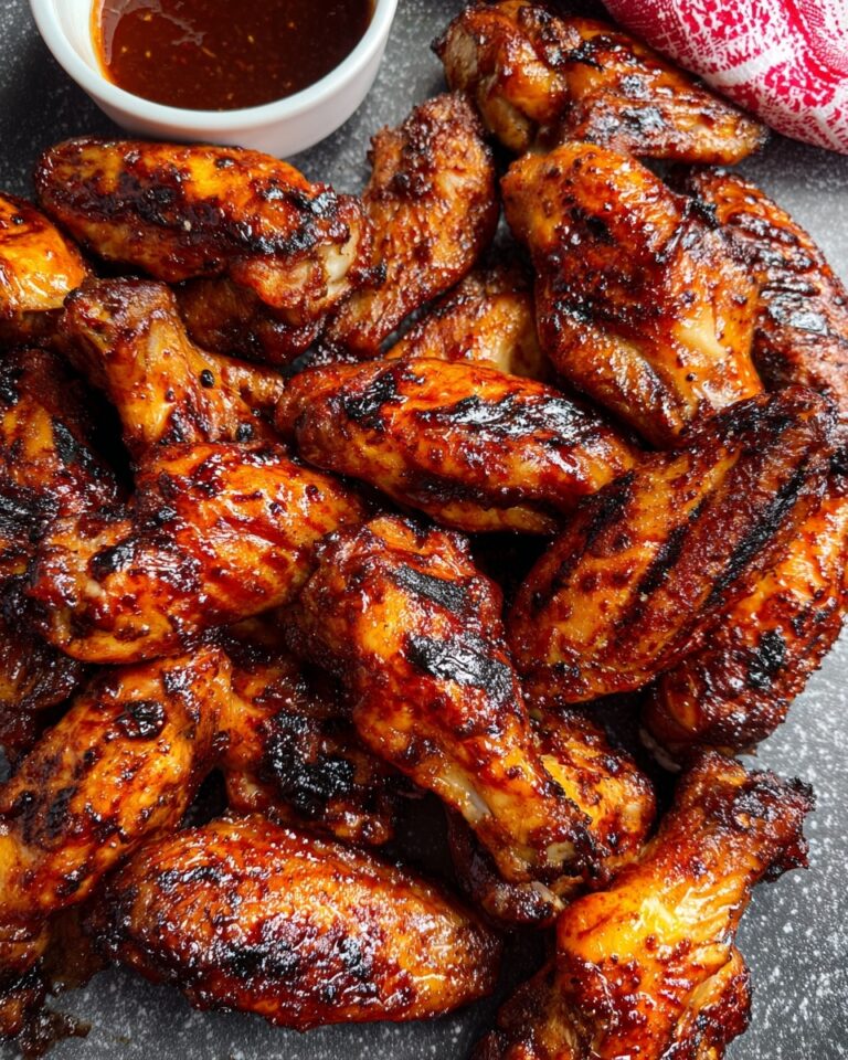 Super Crispy Grilled Chicken Wings Recipe