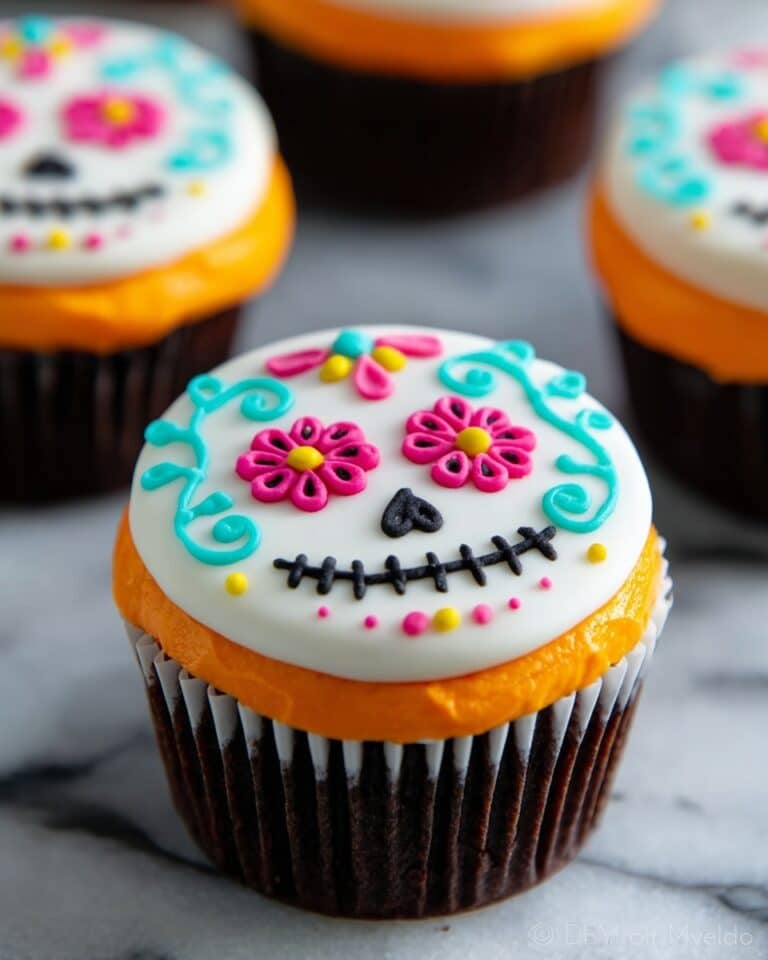 Day of the Dead Cupcakes Recipe
