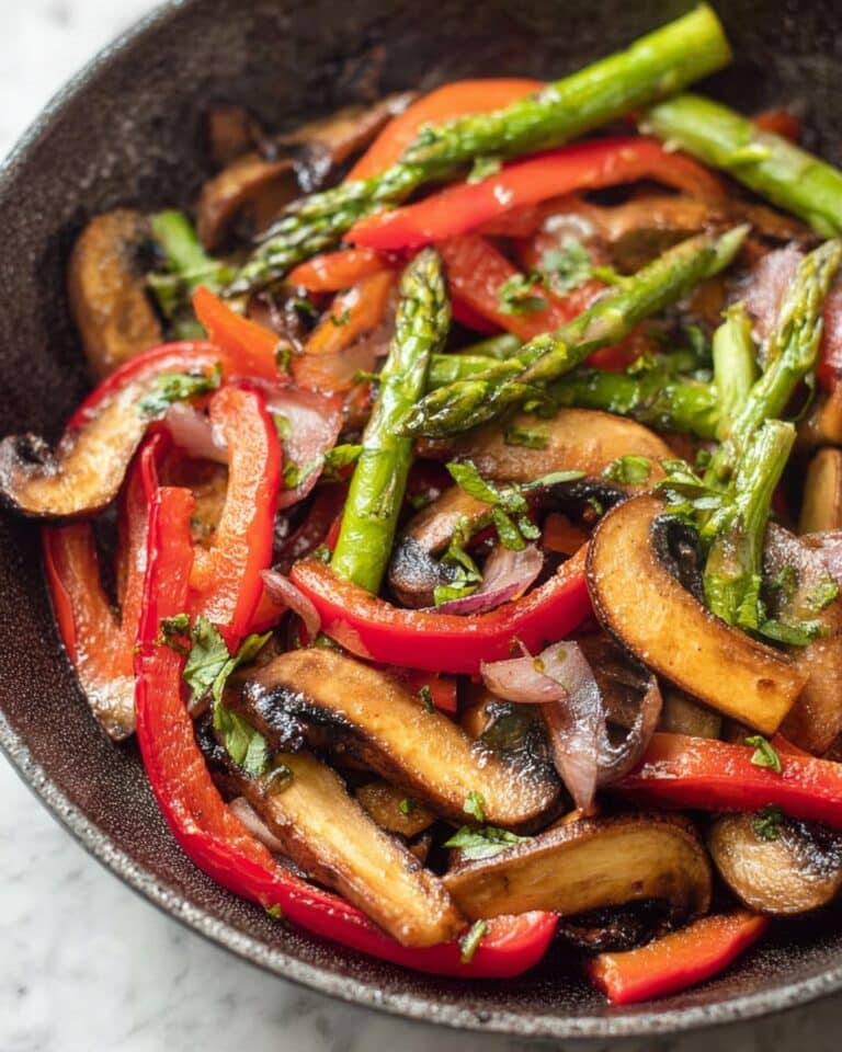 Veggie Fajitas with Charred Vegetables, Pico, and Crema Recipe