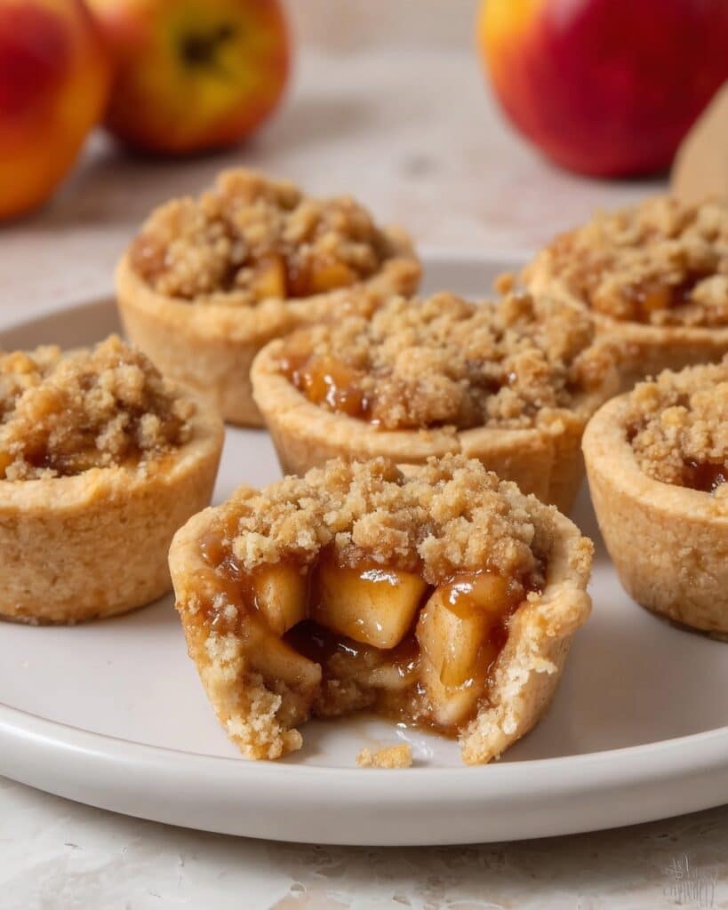 Apple Crumble Cookie Cups Recipe