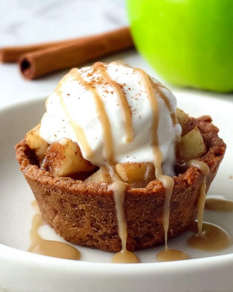 Apple Crisp Cookie Cups Recipe