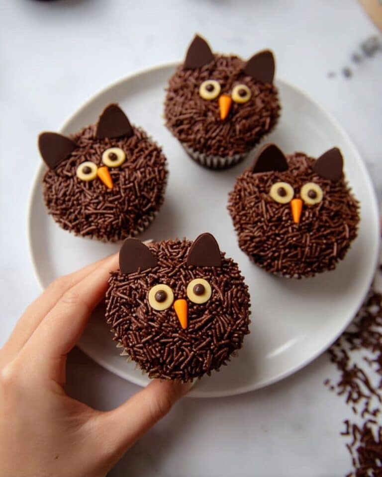 Black Cat Halloween Cupcakes Recipe