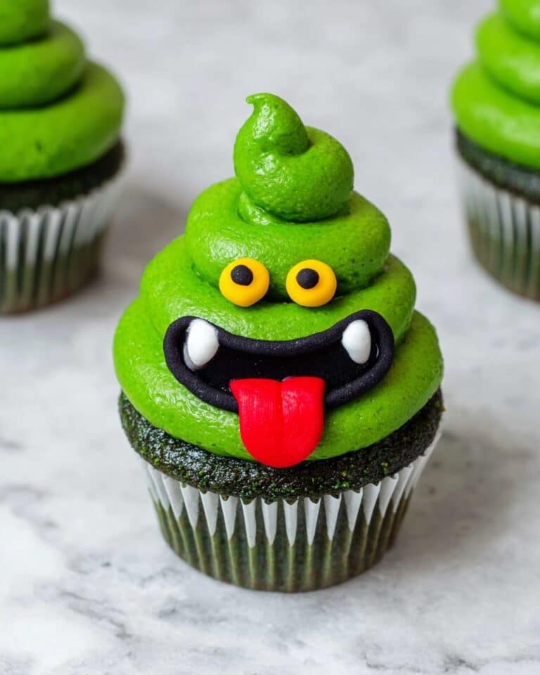 Slimer Ghostbusters Cupcakes Recipe