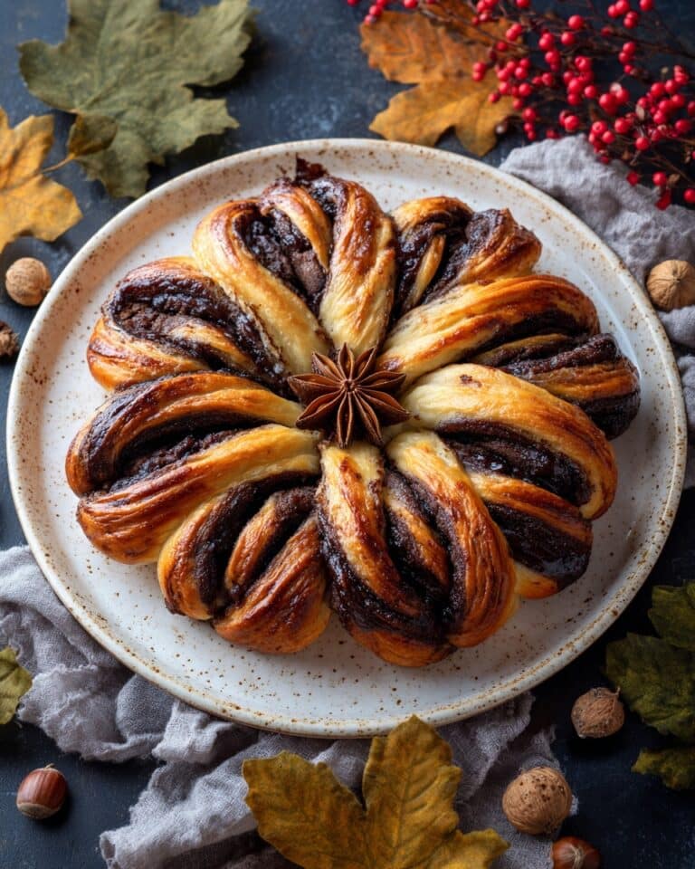 Sourdough Chai Spice Star Bread Recipe