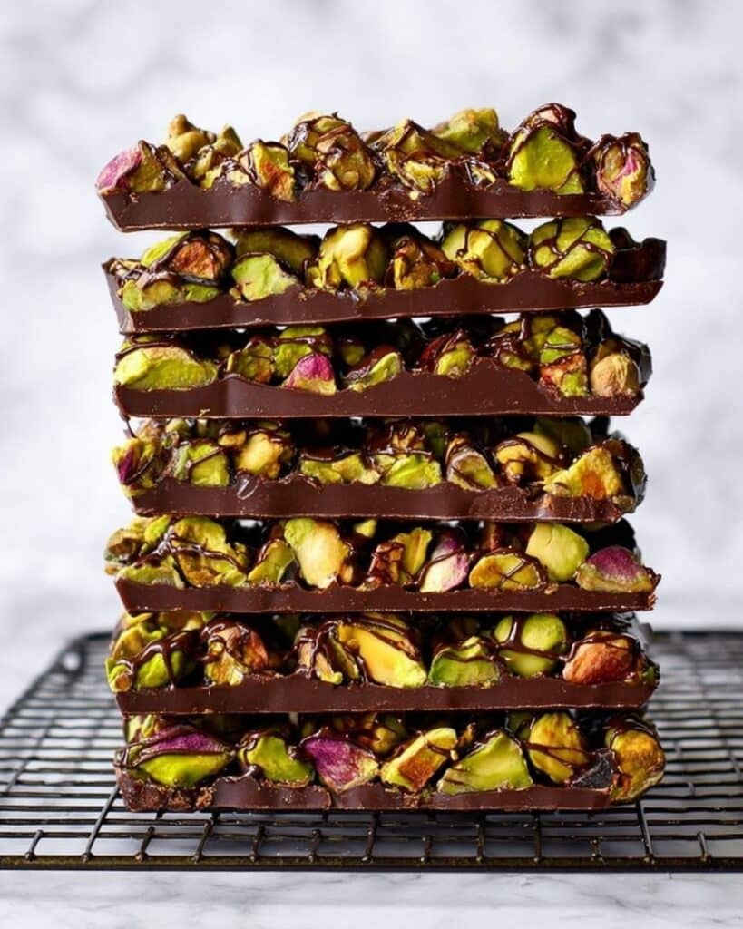 5-Ingredient Crunchy Pistachio Bars Recipe
