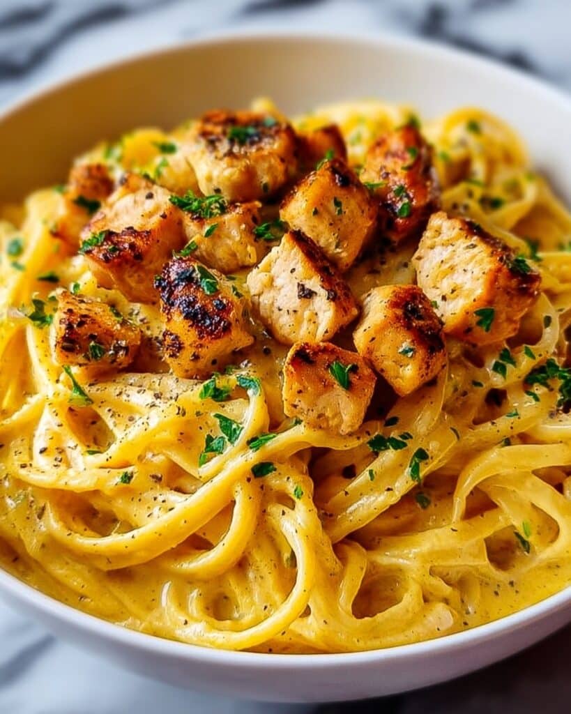 Cowboy Butter Chicken Linguine Recipe