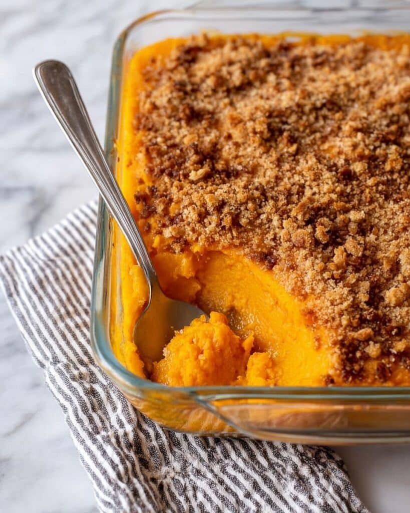 Mashed Sweet Potatoes Brûlée Recipe