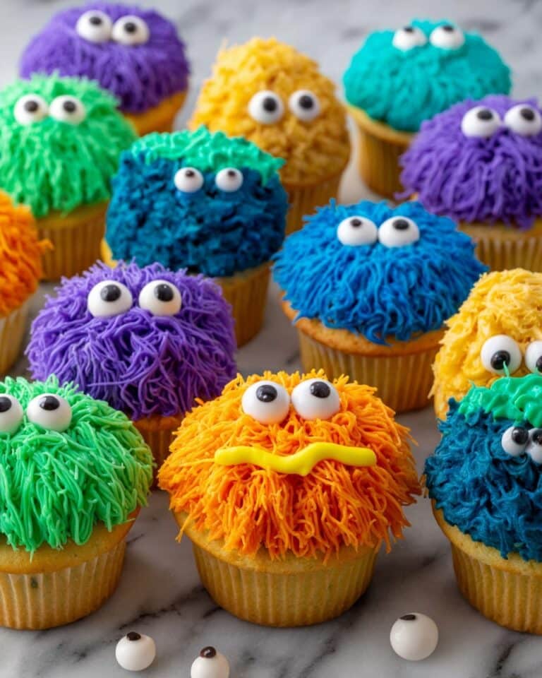 Monster Cupcakes Recipe
