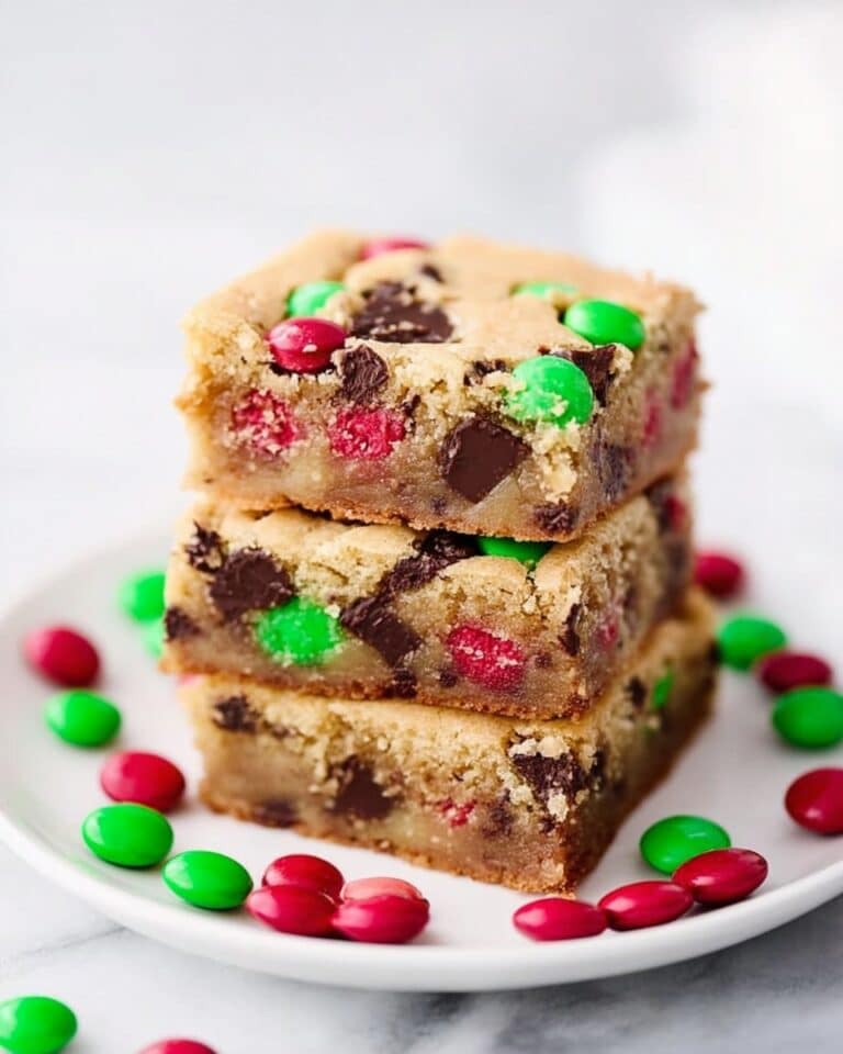 M&M Cookie Bars Recipe