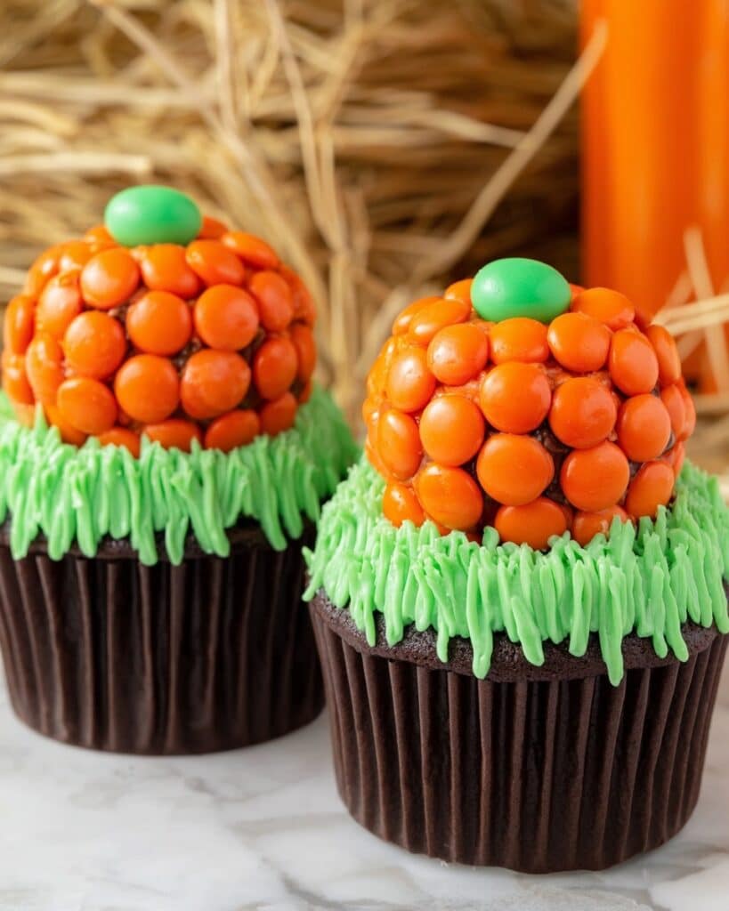 Halloween Pumpkin Patch Cupcakes Recipe