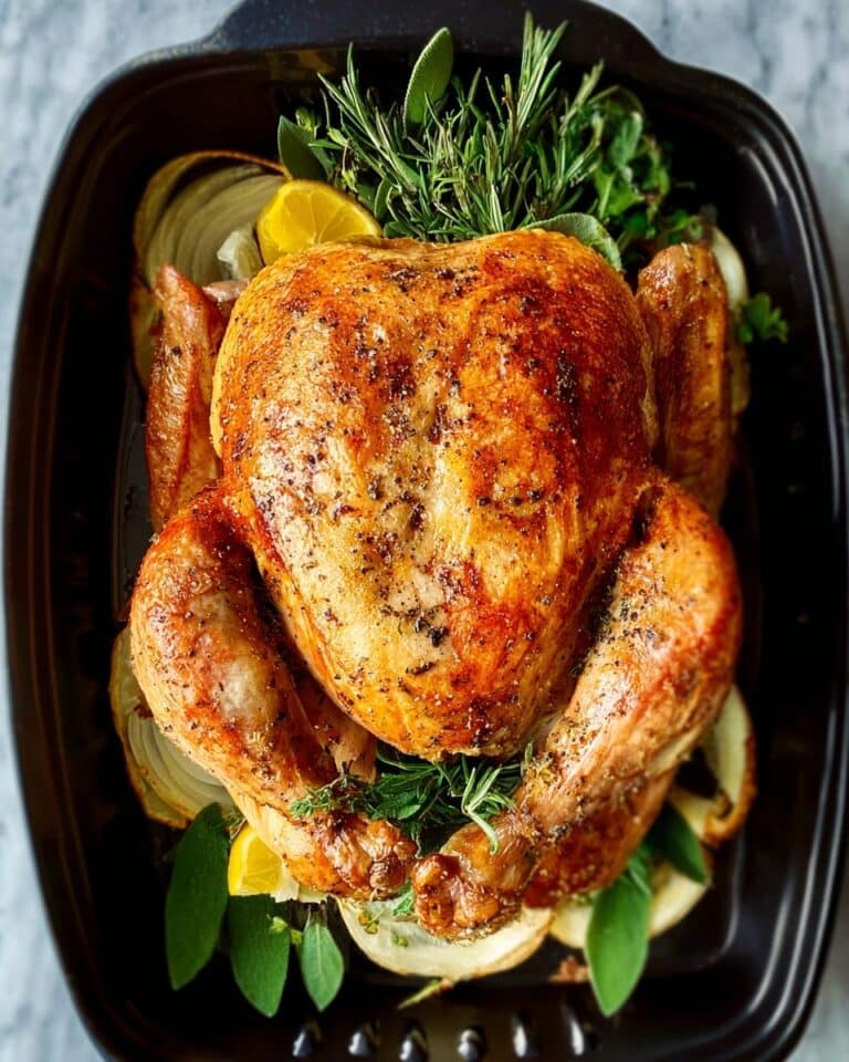 Garlic Herb Butter Thanksgiving Turkey Recipe