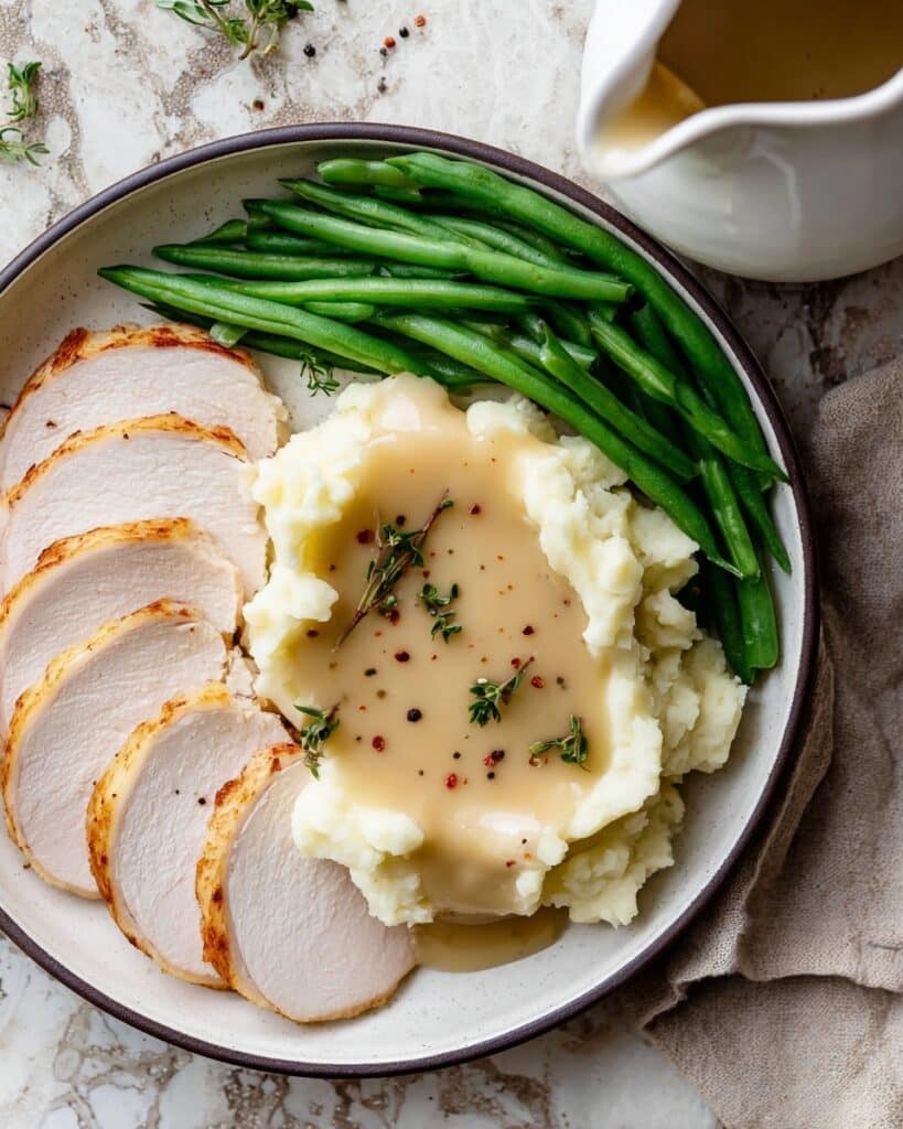 Turkey Gravy from Roasted Turkey Drippings Recipe