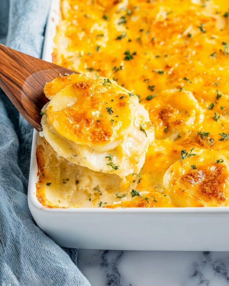 Cheesy Scalloped Potatoes Recipe