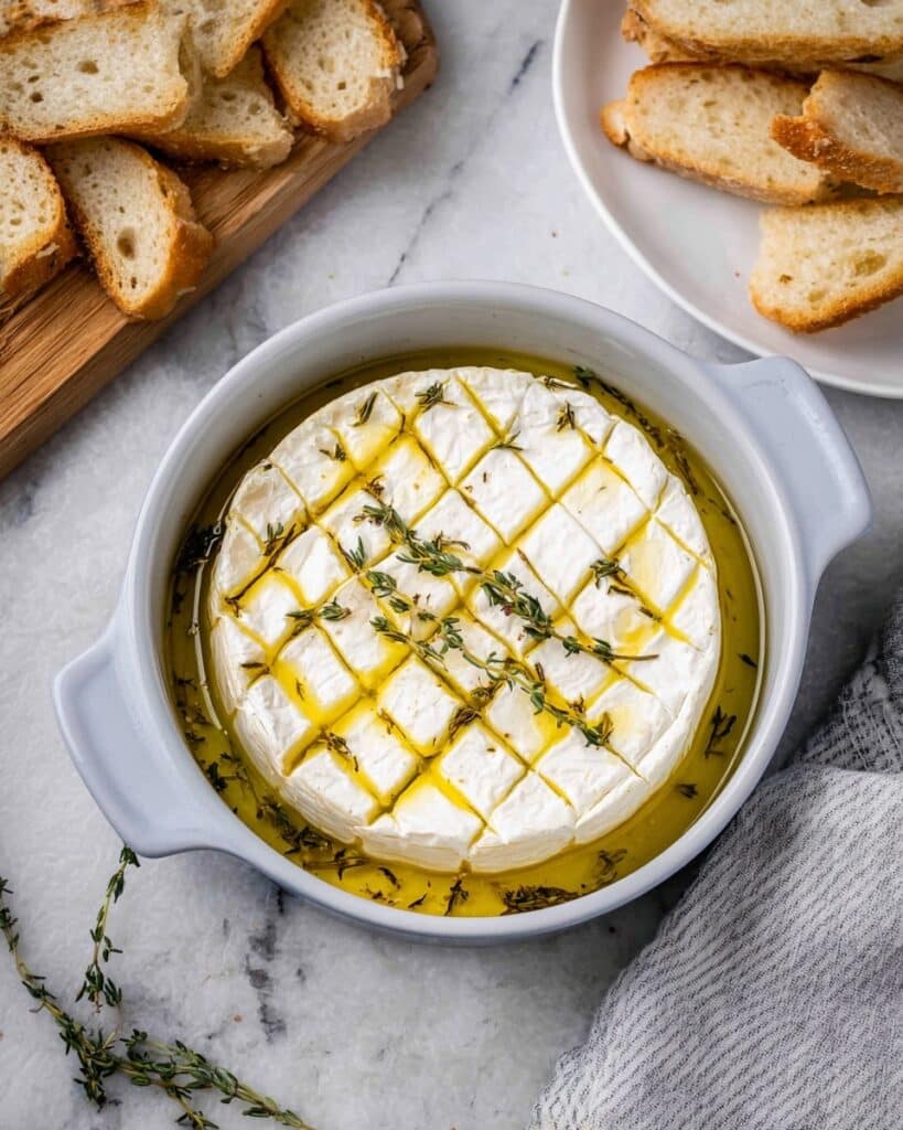 No-Fuss Baked Brie with Honey Recipe