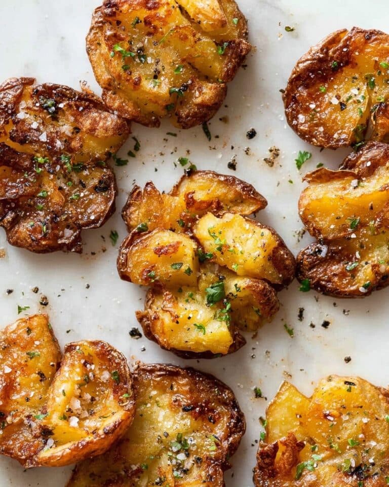 Ultra Crispy Smashed Potatoes Recipe