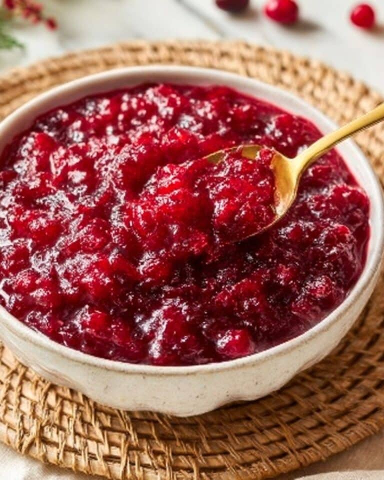 Homemade Cranberry Sauce Recipe