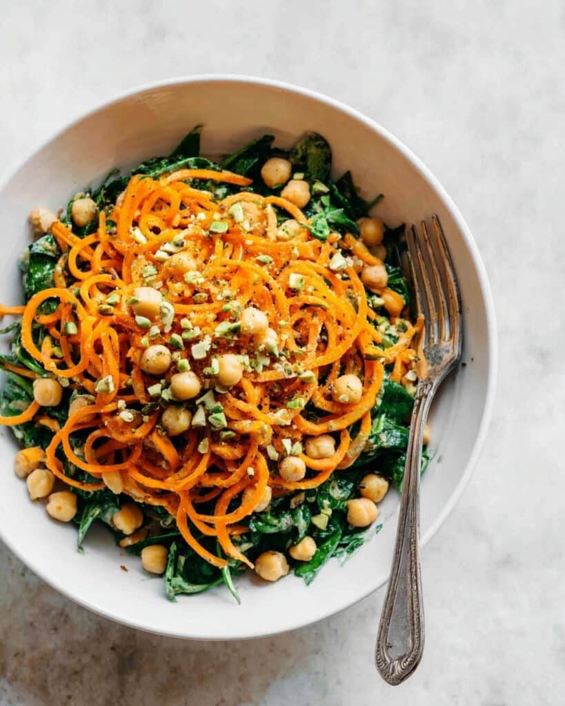 Turmeric Sweet Potato Pasta Salad Recipe